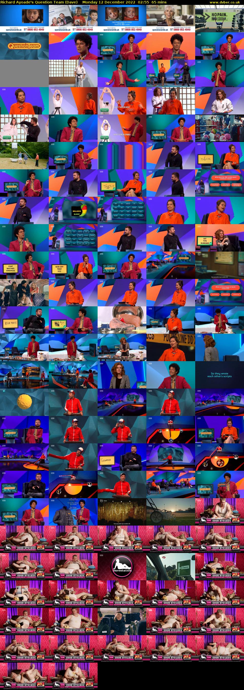 Richard Ayoade's Question Team (Dave) Monday 12 December 2022 02:55 - 04:00