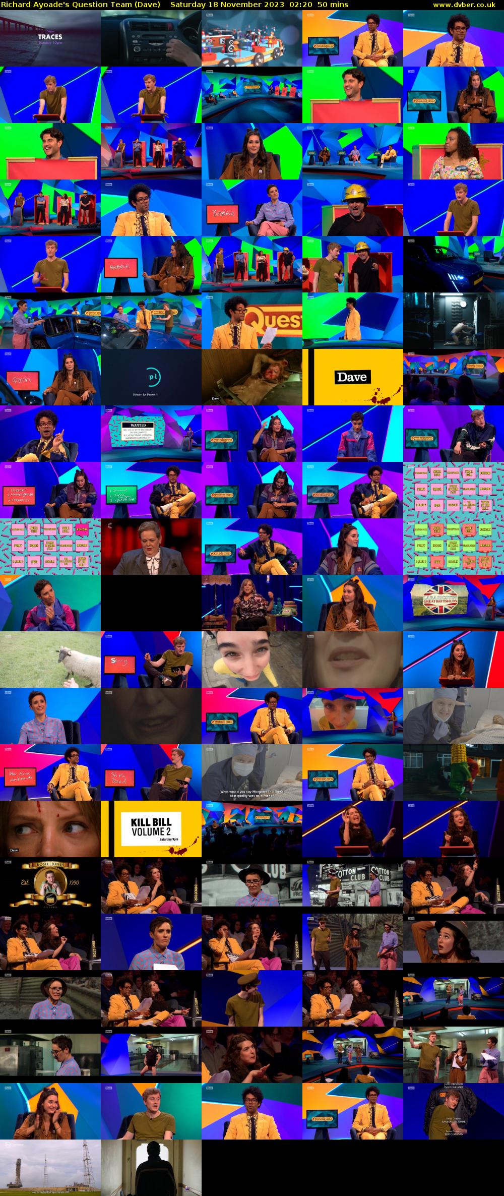 Richard Ayoade's Question Team (Dave) Saturday 18 November 2023 02:20 - 03:10