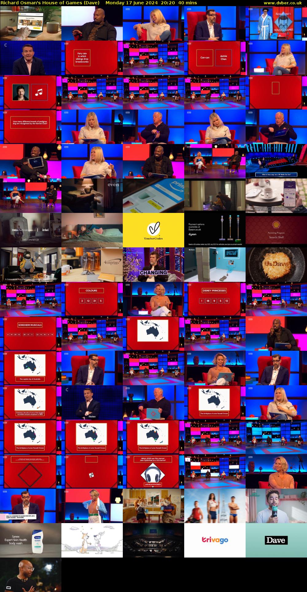 Richard Osman's House of Games (Dave) Monday 17 June 2024 20:20 - 21:00