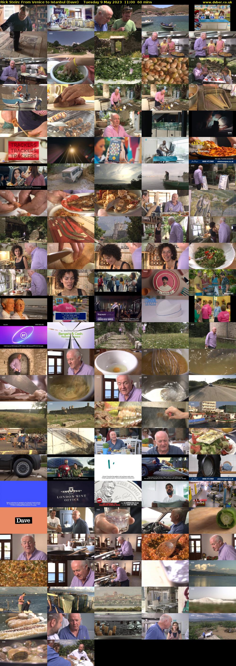 Rick Stein: From Venice to Istanbul (Dave) Tuesday 9 May 2023 11:00 - 12:00