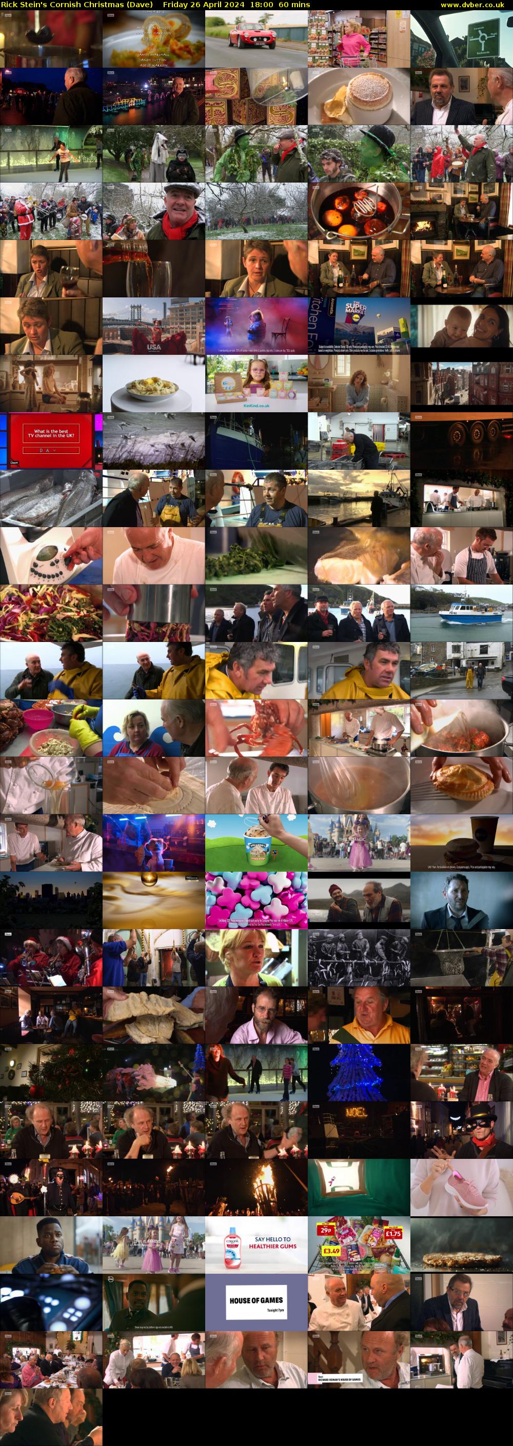 Rick Stein's Cornish Christmas (Dave) Friday 26 April 2024 18:00 - 19:00