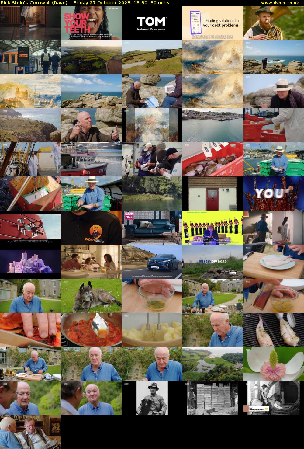 Rick Stein's Cornwall (Dave) Friday 27 October 2023 18:30 - 19:00