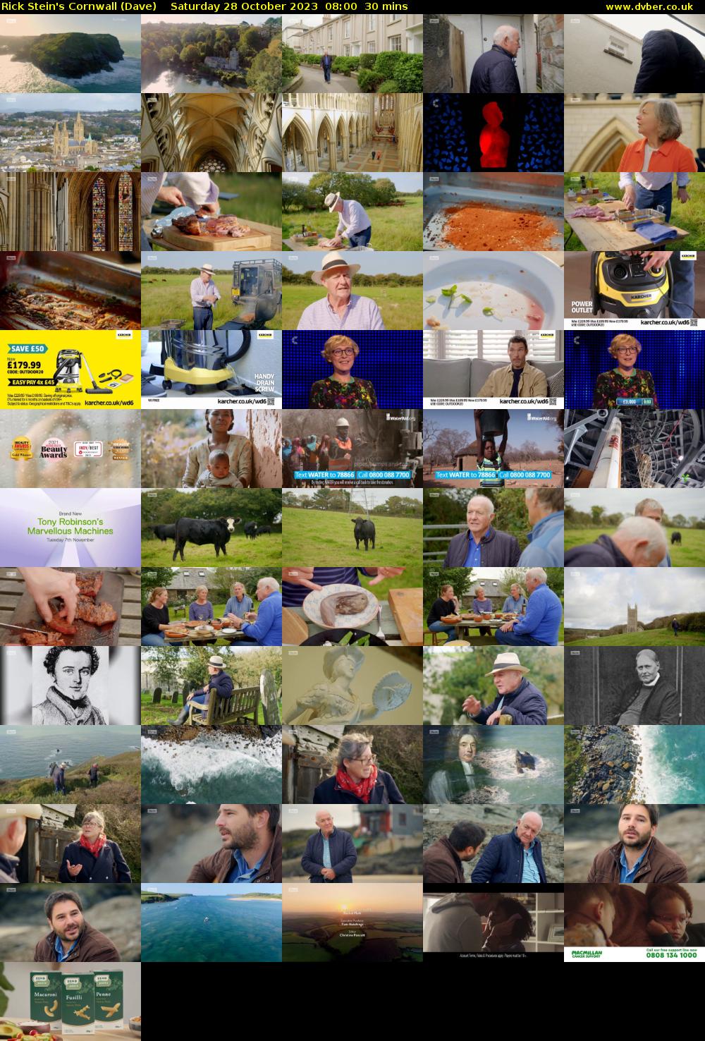 Rick Stein's Cornwall (Dave) Saturday 28 October 2023 08:00 - 08:30