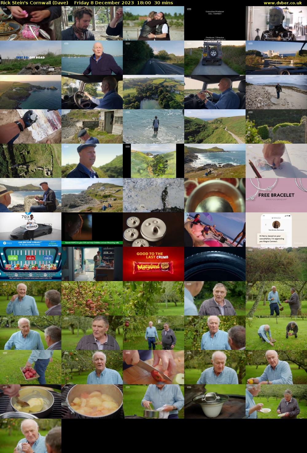 Rick Stein's Cornwall (Dave) Friday 8 December 2023 18:00 - 18:30