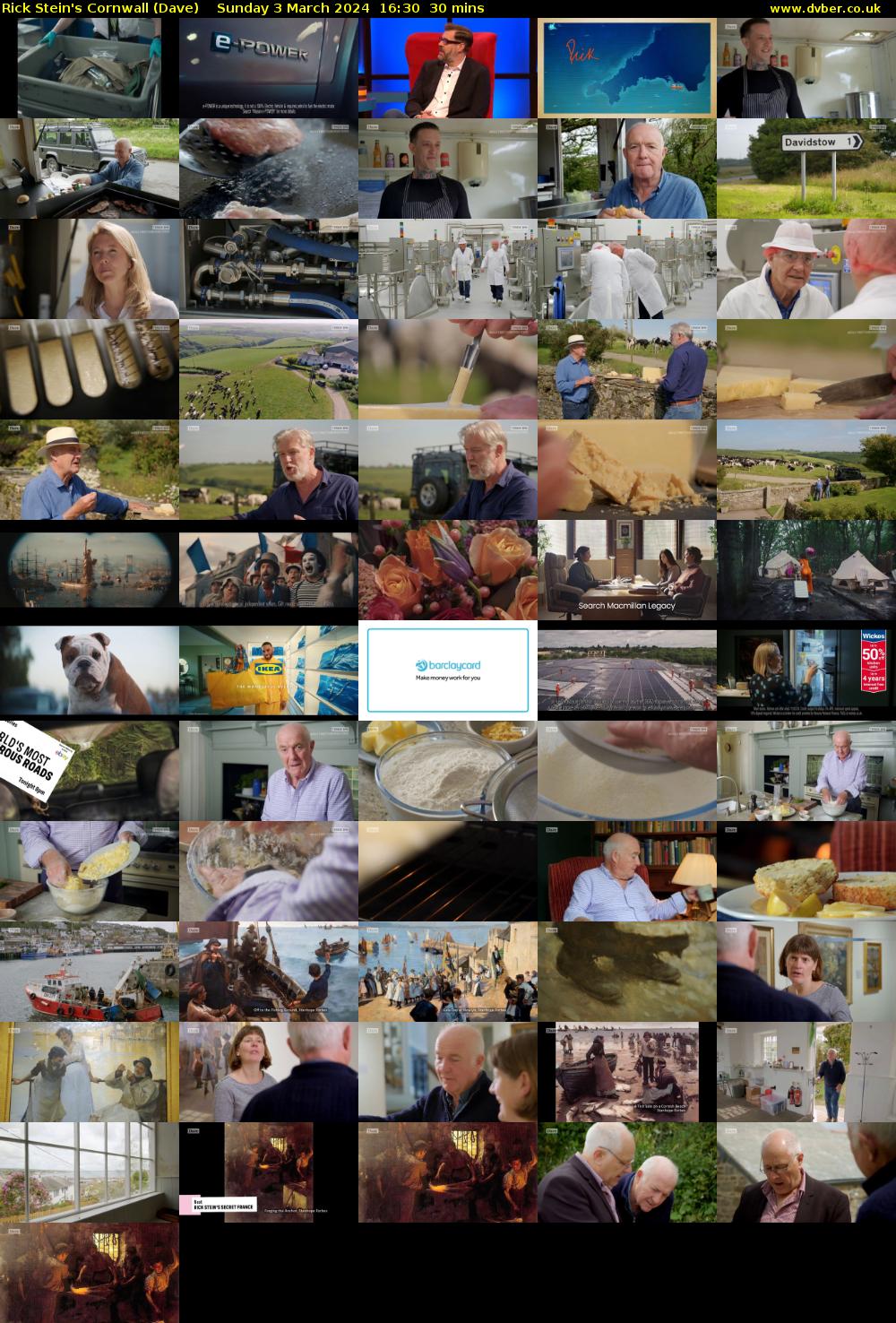 Rick Stein's Cornwall (Dave) Sunday 3 March 2024 16:30 - 17:00