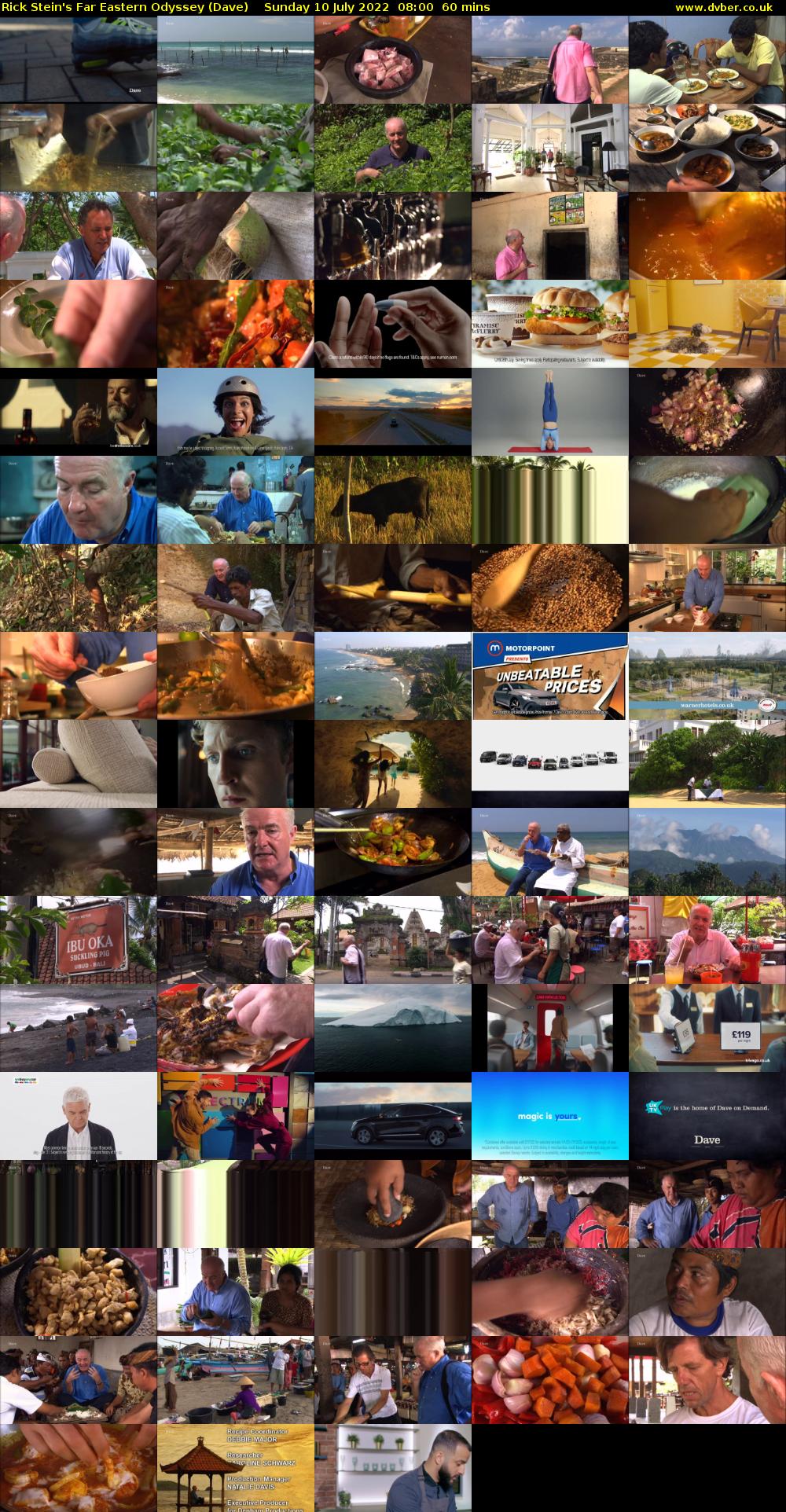Rick Stein's Far Eastern Odyssey (Dave) Sunday 10 July 2022 08:00 - 09:00