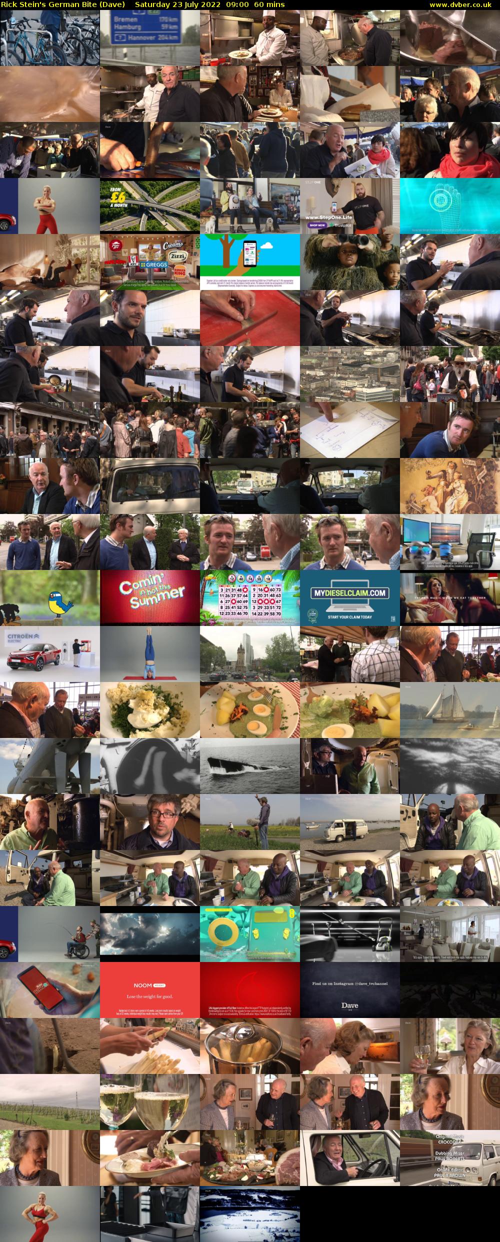 Rick Stein's German Bite (Dave) Saturday 23 July 2022 09:00 - 10:00