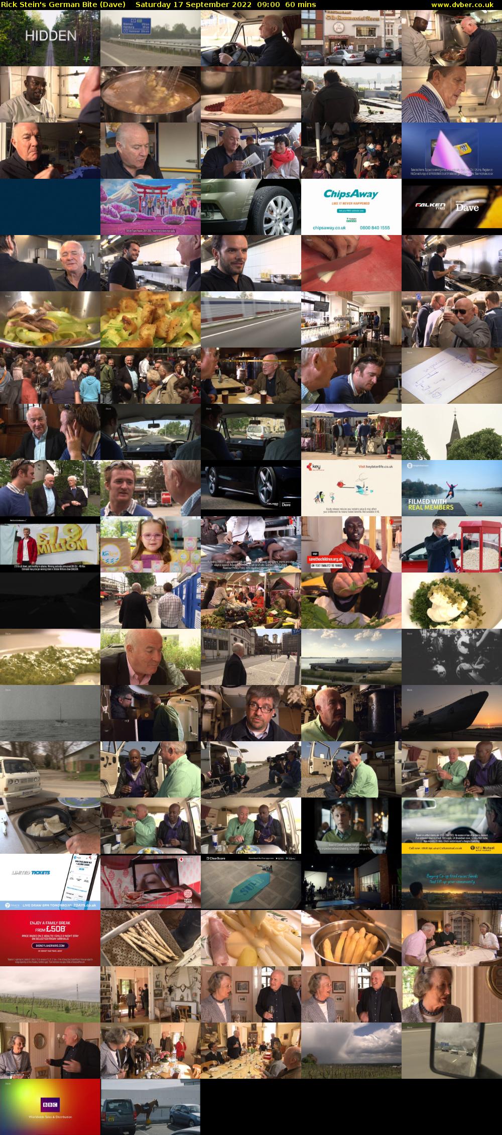 Rick Stein's German Bite (Dave) Saturday 17 September 2022 09:00 - 10:00