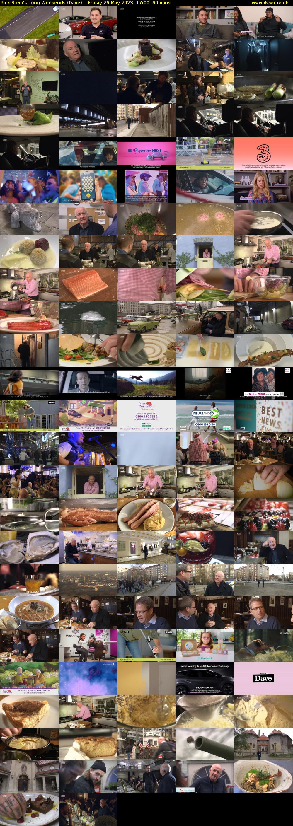 Rick Stein's Long Weekends (Dave) Friday 26 May 2023 17:00 - 18:00
