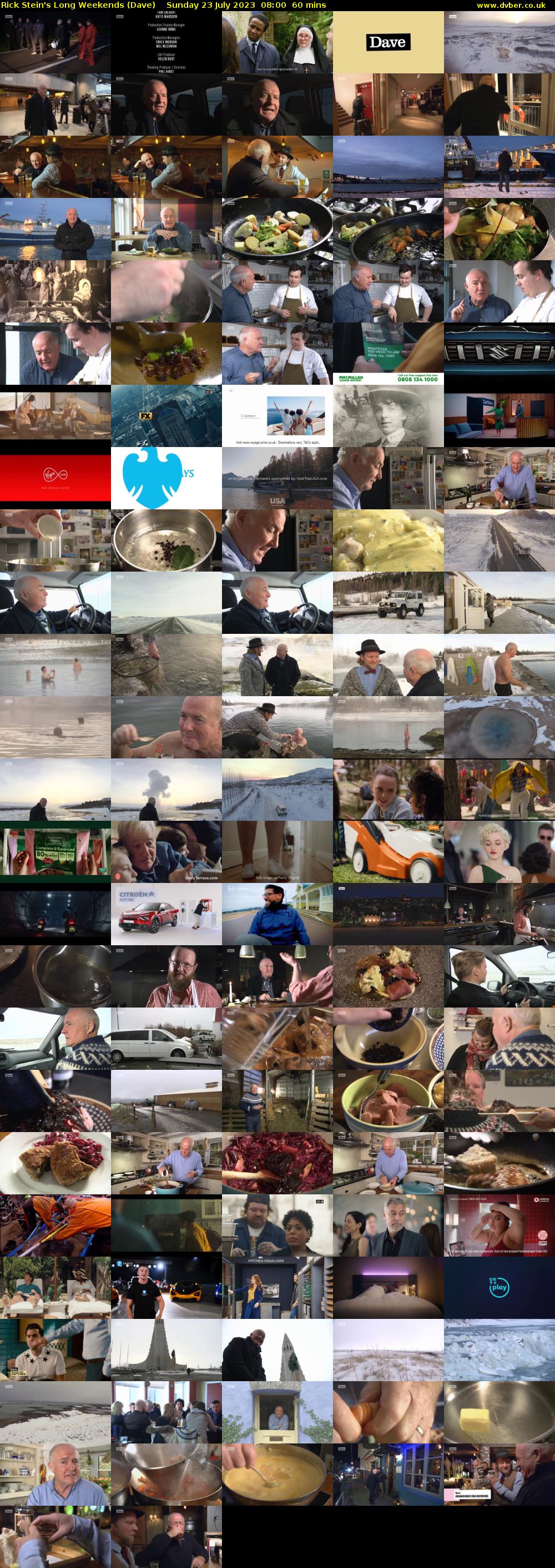 Rick Stein's Long Weekends (Dave) Sunday 23 July 2023 08:00 - 09:00