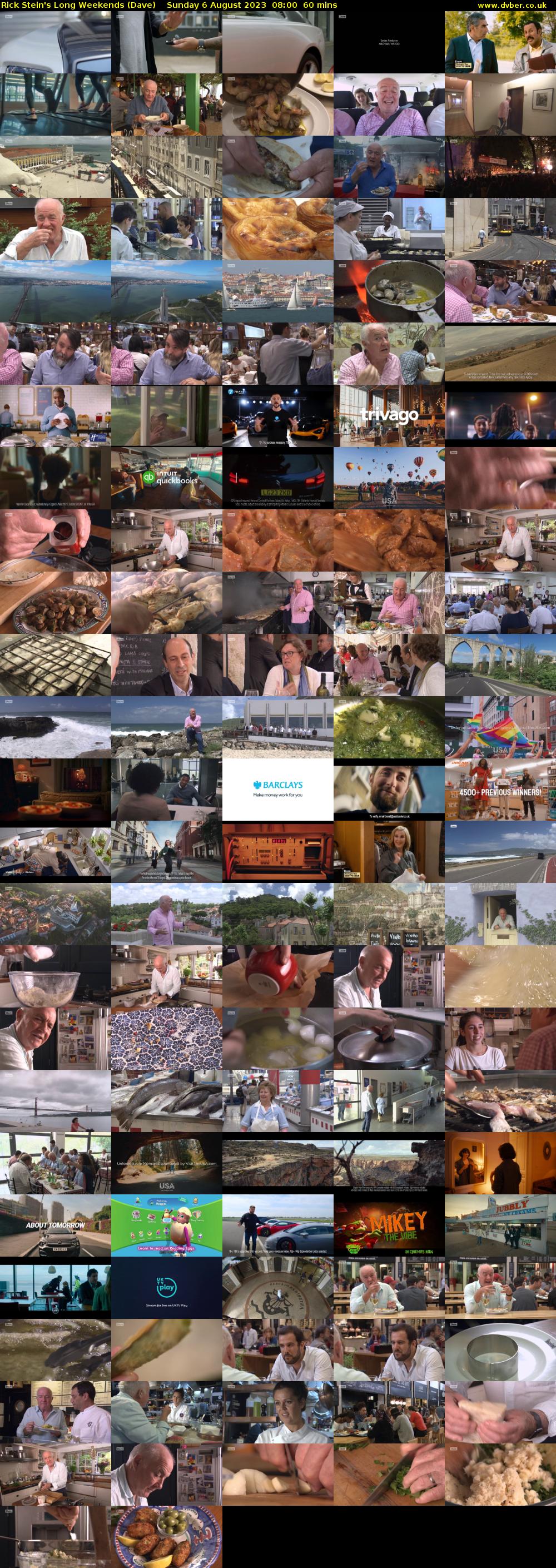 Rick Stein's Long Weekends (Dave) Sunday 6 August 2023 08:00 - 09:00