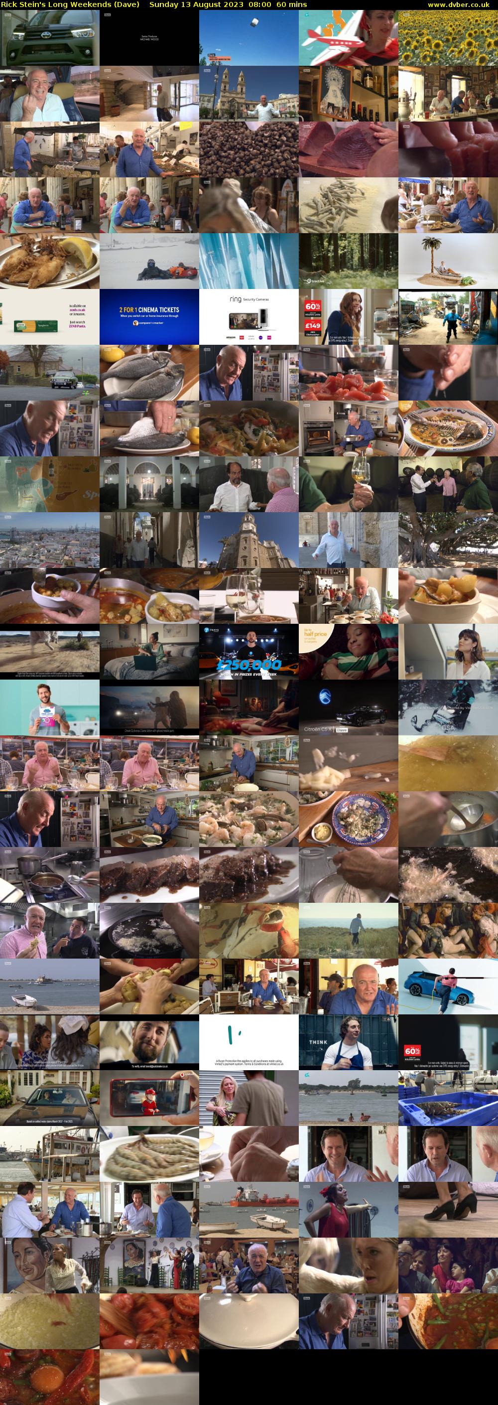 Rick Stein's Long Weekends (Dave) Sunday 13 August 2023 08:00 - 09:00