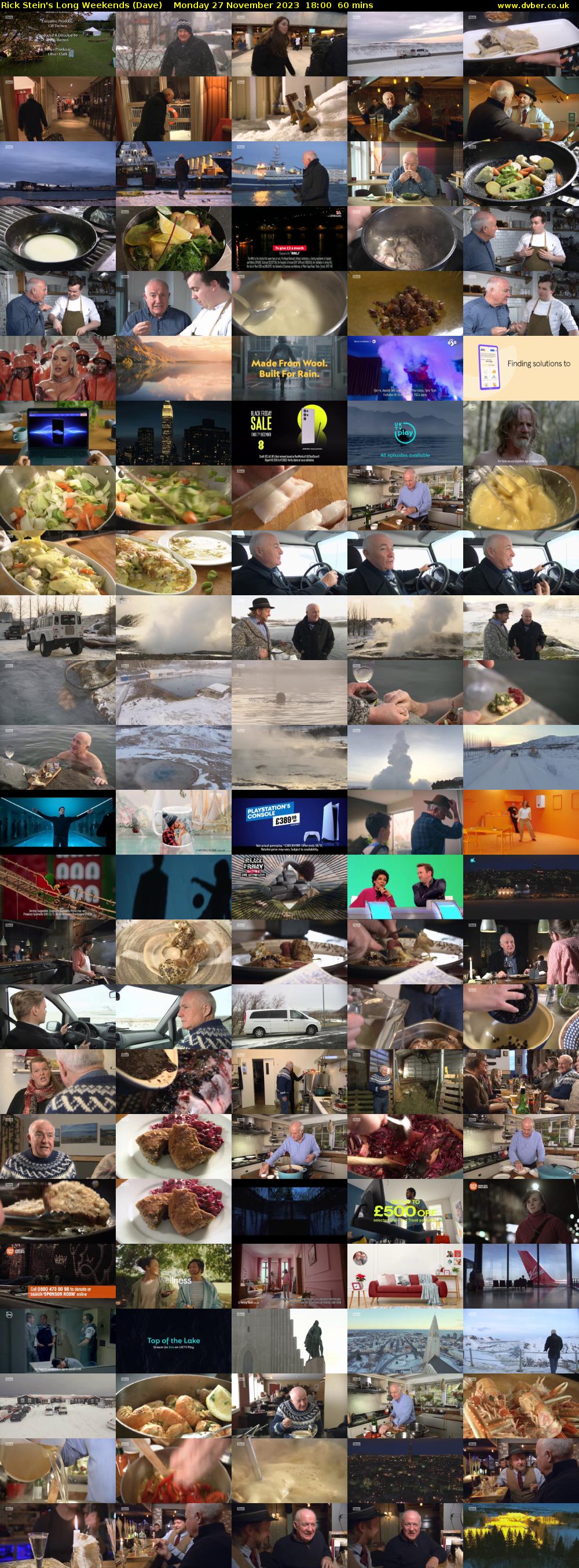 Rick Stein's Long Weekends (Dave) Monday 27 November 2023 18:00 - 19:00