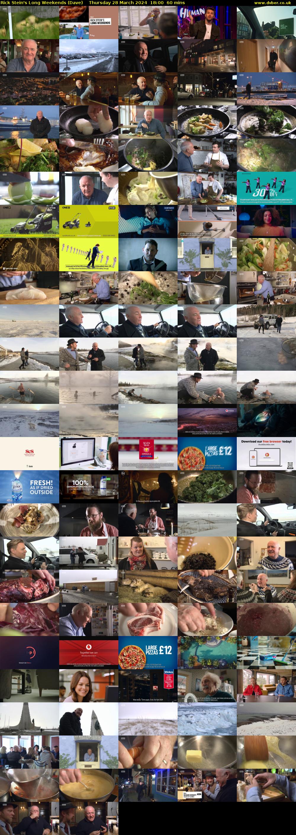 Rick Stein's Long Weekends (Dave) Thursday 28 March 2024 18:00 - 19:00