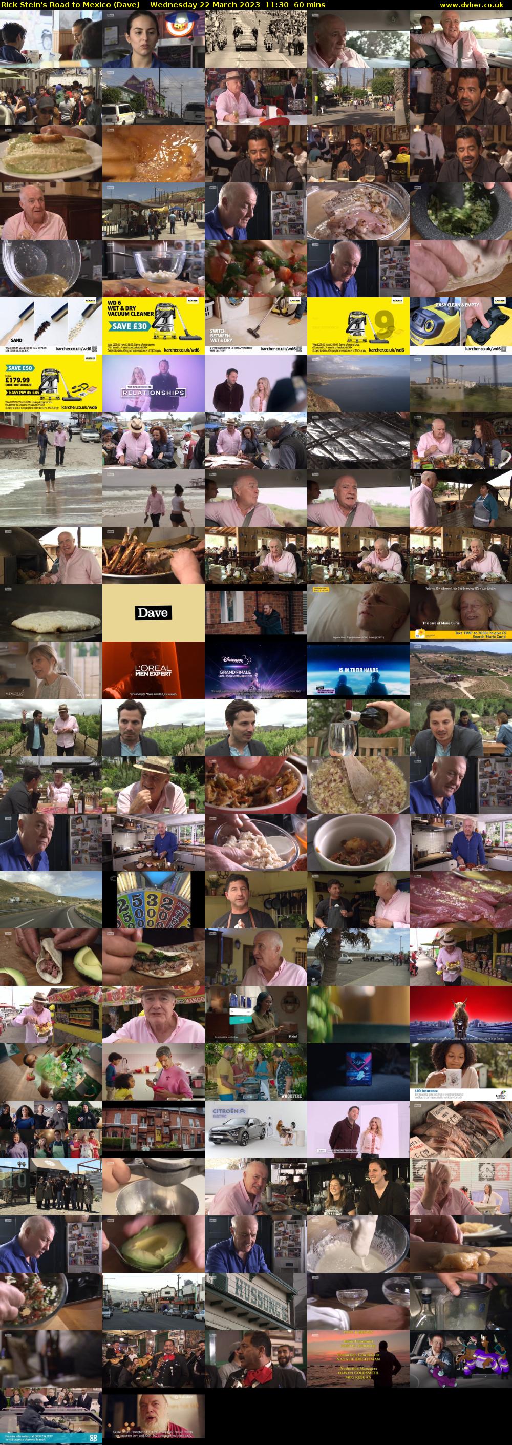 Rick Stein's Road to Mexico (Dave) Wednesday 22 March 2023 11:30 - 12:30