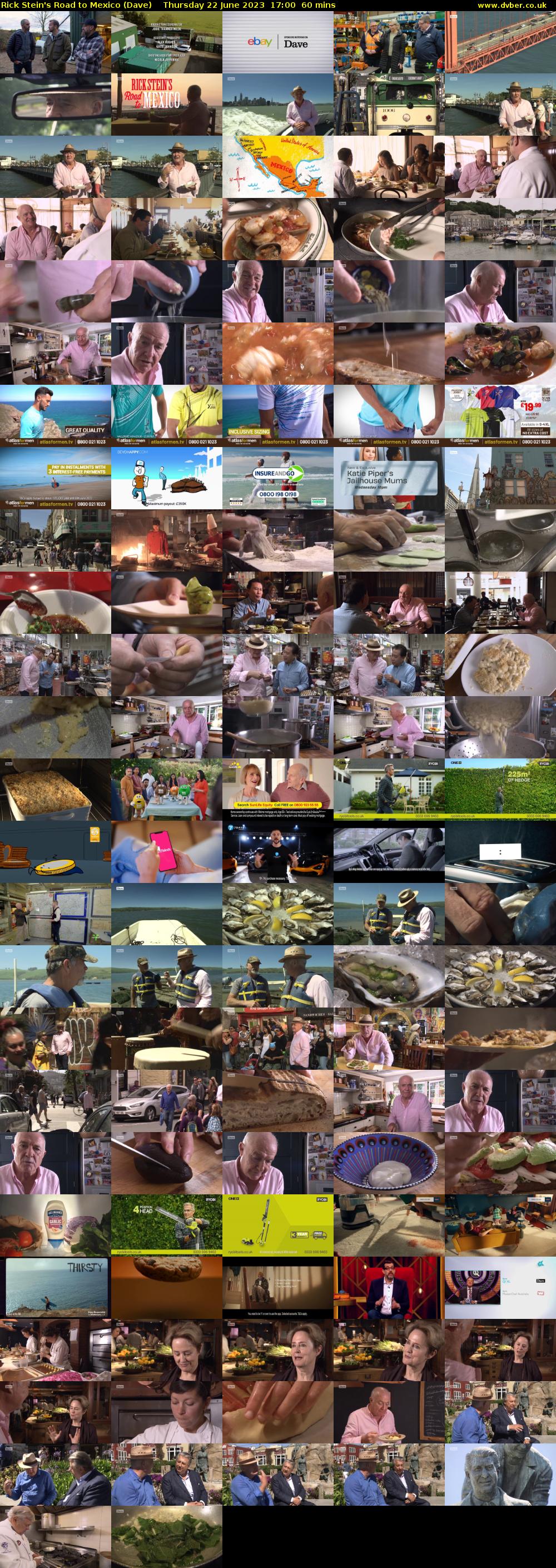 Rick Stein's Road to Mexico (Dave) Thursday 22 June 2023 17:00 - 18:00