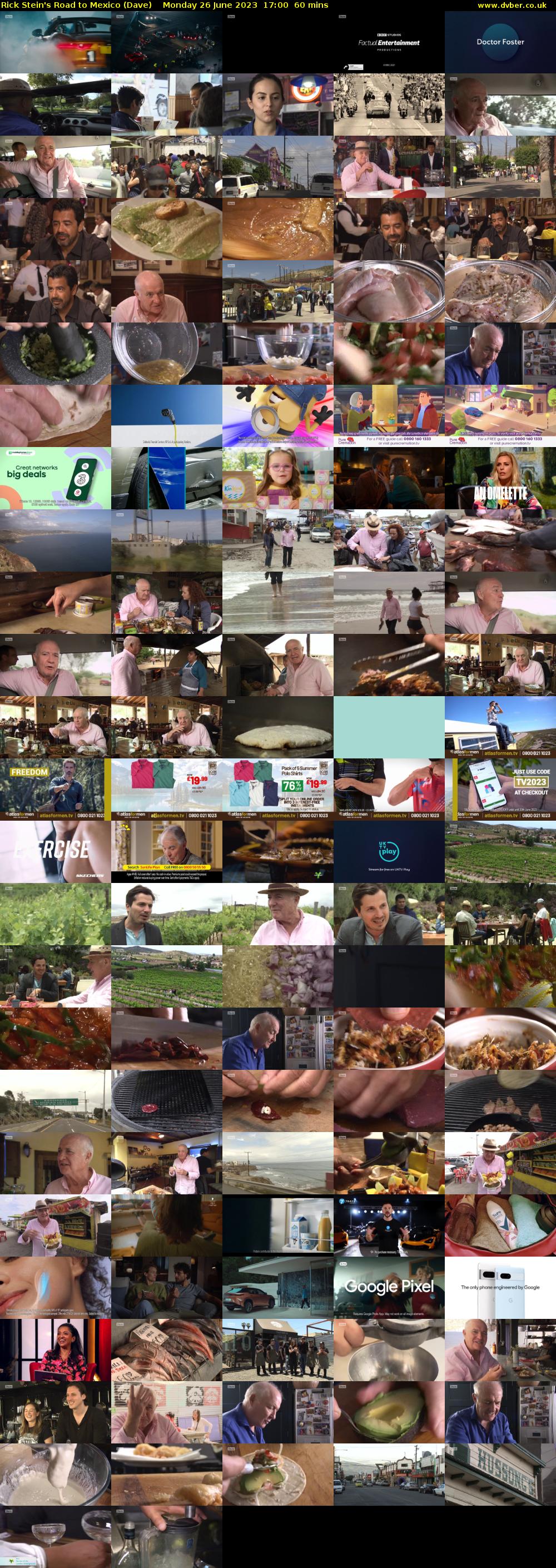 Rick Stein's Road to Mexico (Dave) Monday 26 June 2023 17:00 - 18:00