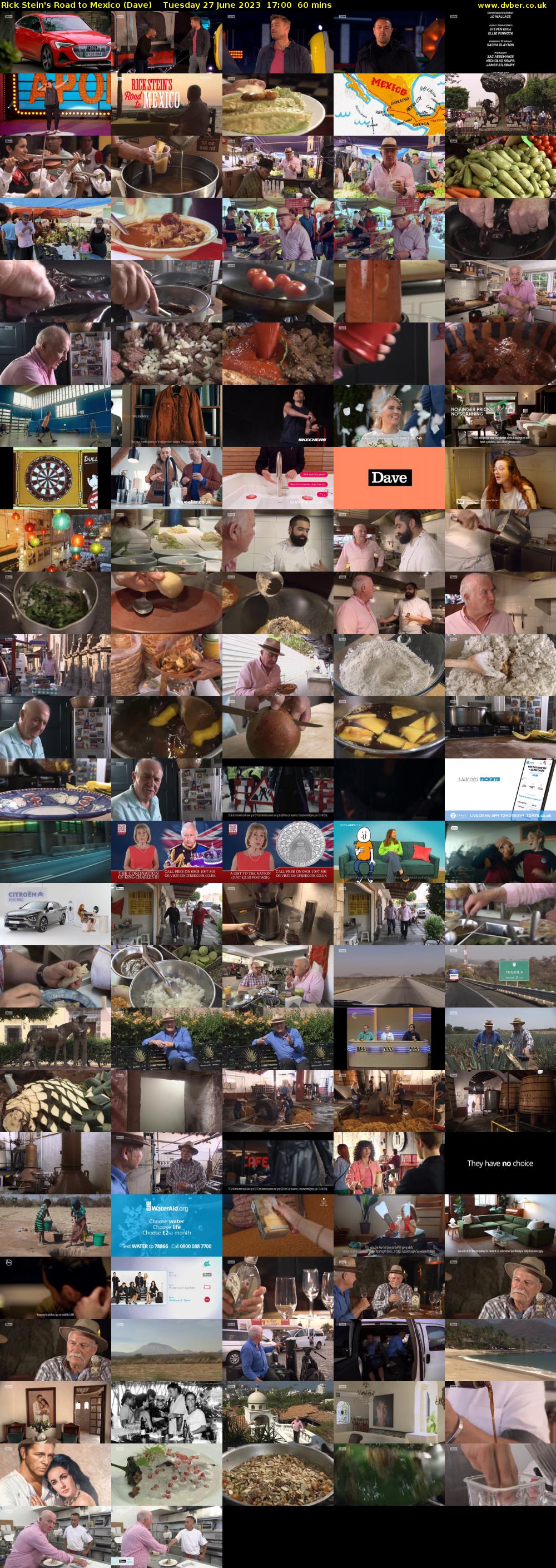 Rick Stein's Road to Mexico (Dave) Tuesday 27 June 2023 17:00 - 18:00