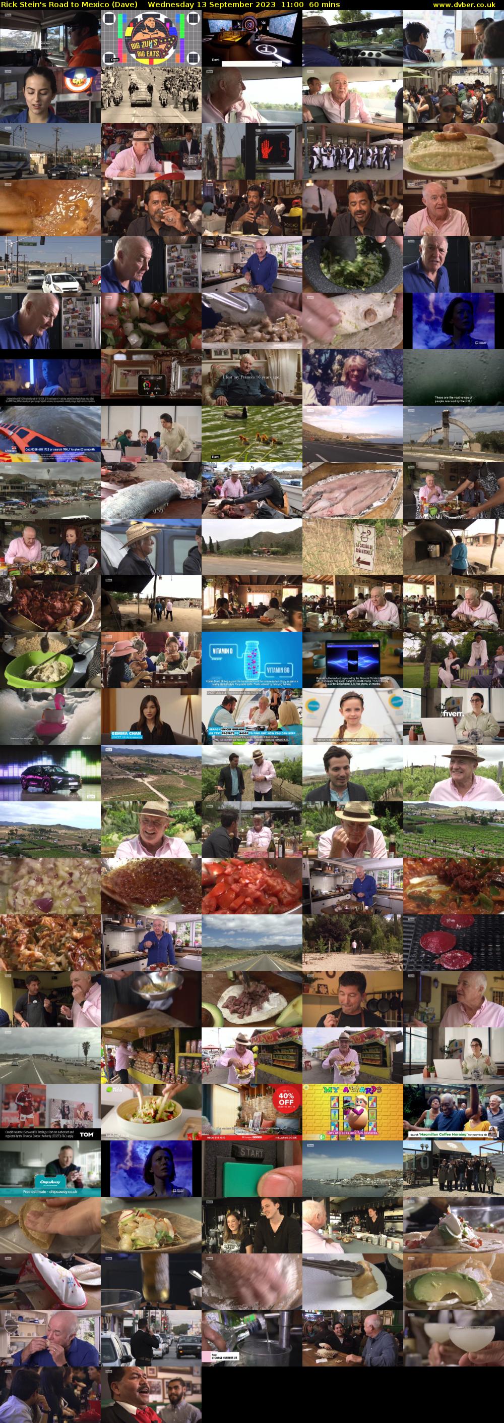 Rick Stein's Road to Mexico (Dave) Wednesday 13 September 2023 11:00 - 12:00