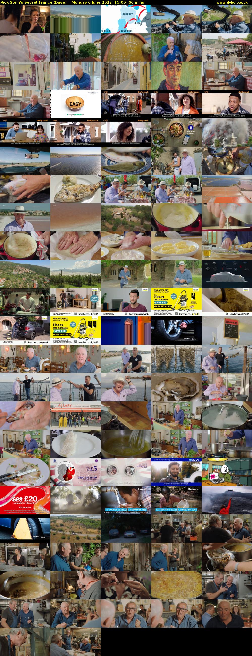 Rick Stein's Secret France (Dave) Monday 6 June 2022 15:00 - 16:00