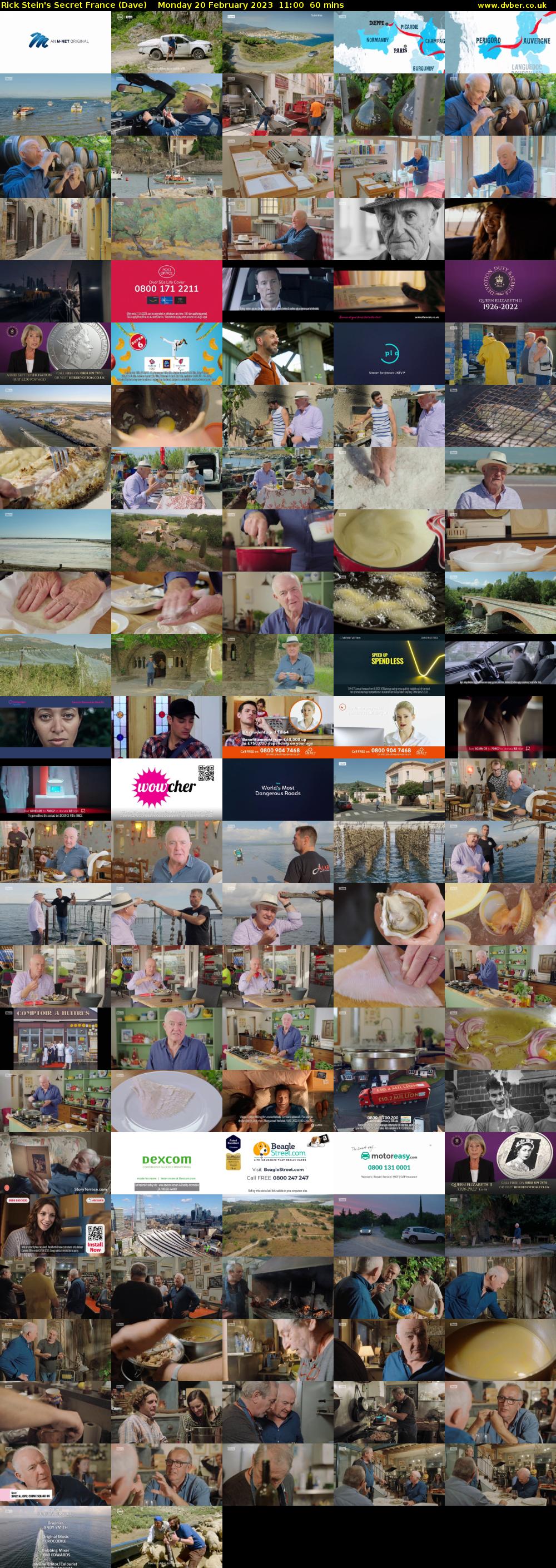 Rick Stein's Secret France (Dave) Monday 20 February 2023 11:00 - 12:00