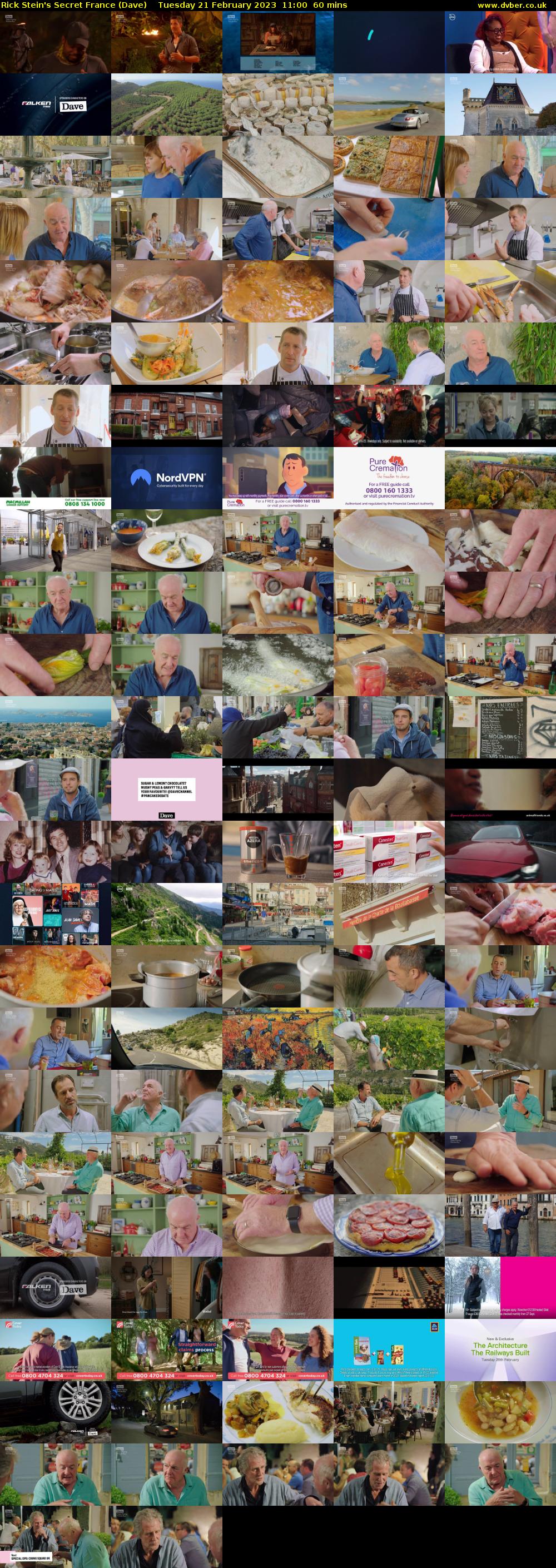 Rick Stein's Secret France (Dave) Tuesday 21 February 2023 11:00 - 12:00