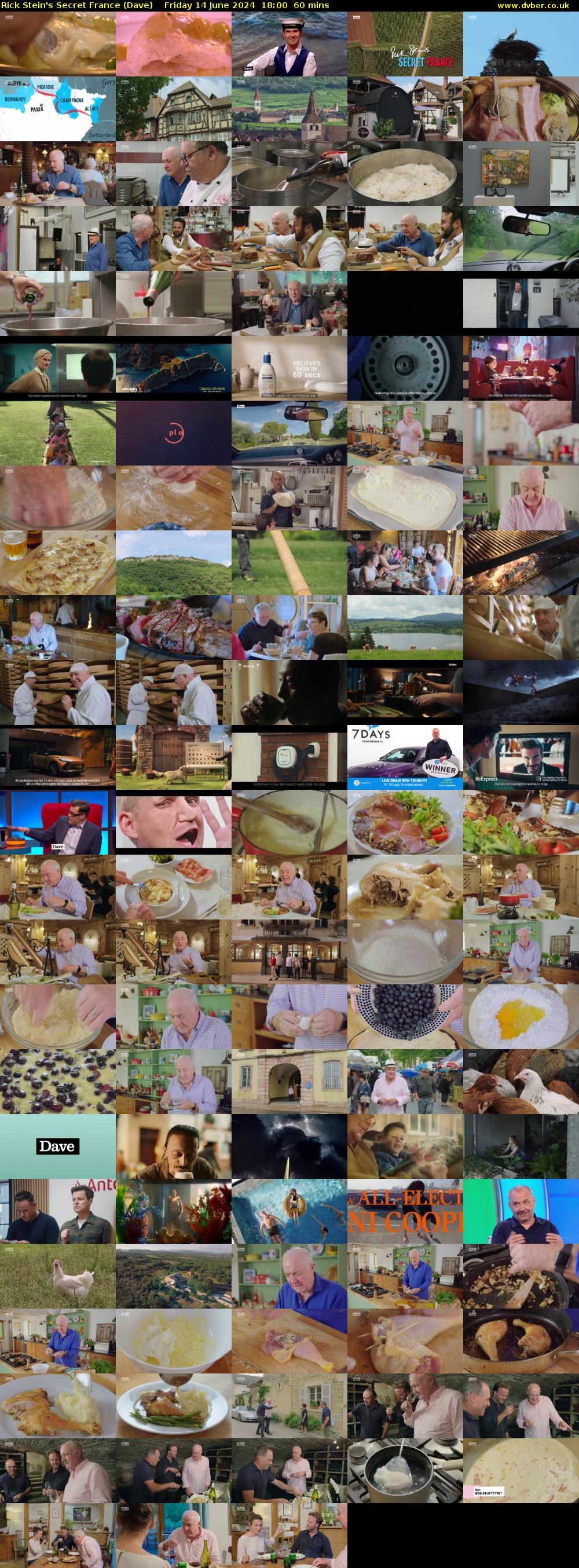 Rick Stein's Secret France (Dave) Friday 14 June 2024 18:00 - 19:00