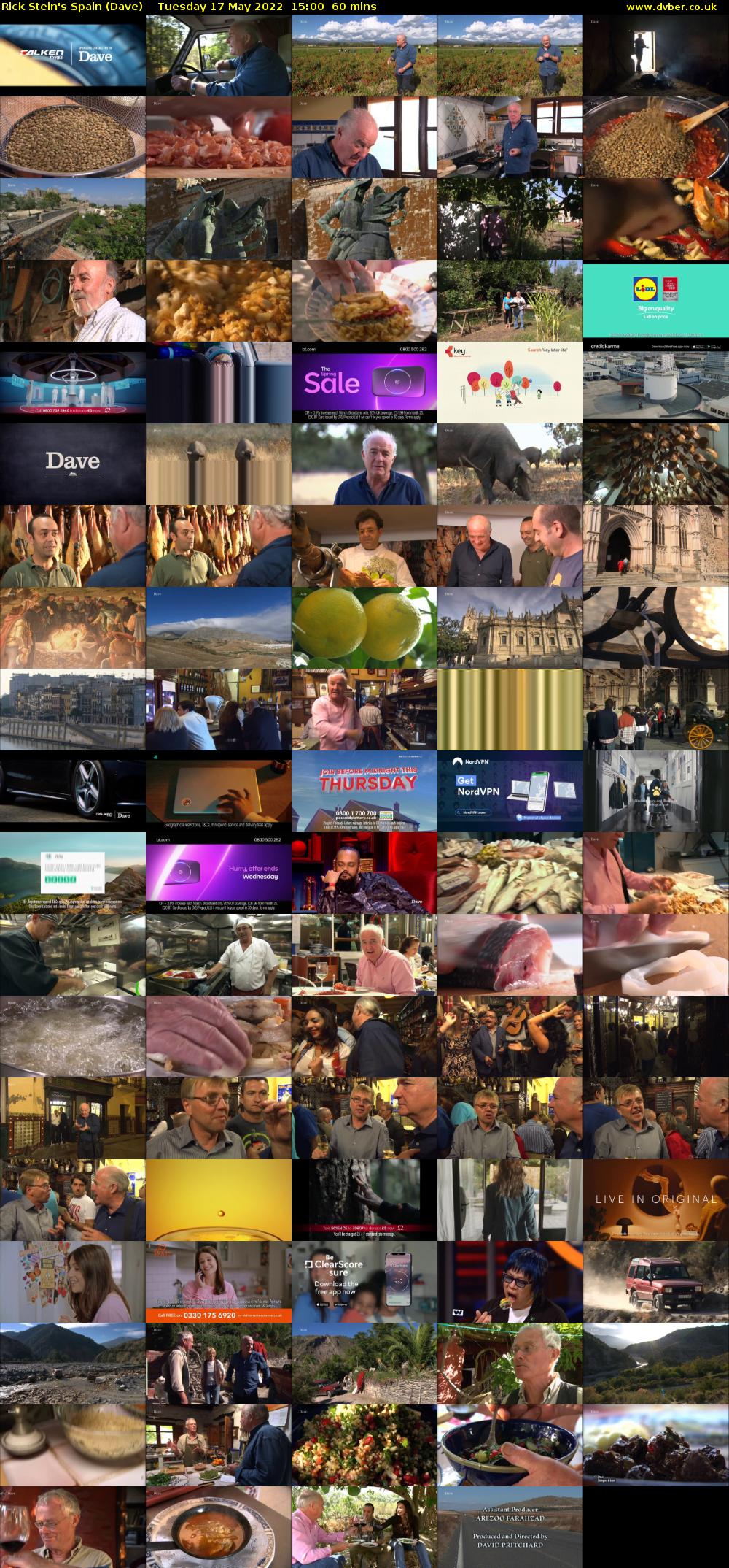 Rick Stein's Spain (Dave) Tuesday 17 May 2022 15:00 - 16:00