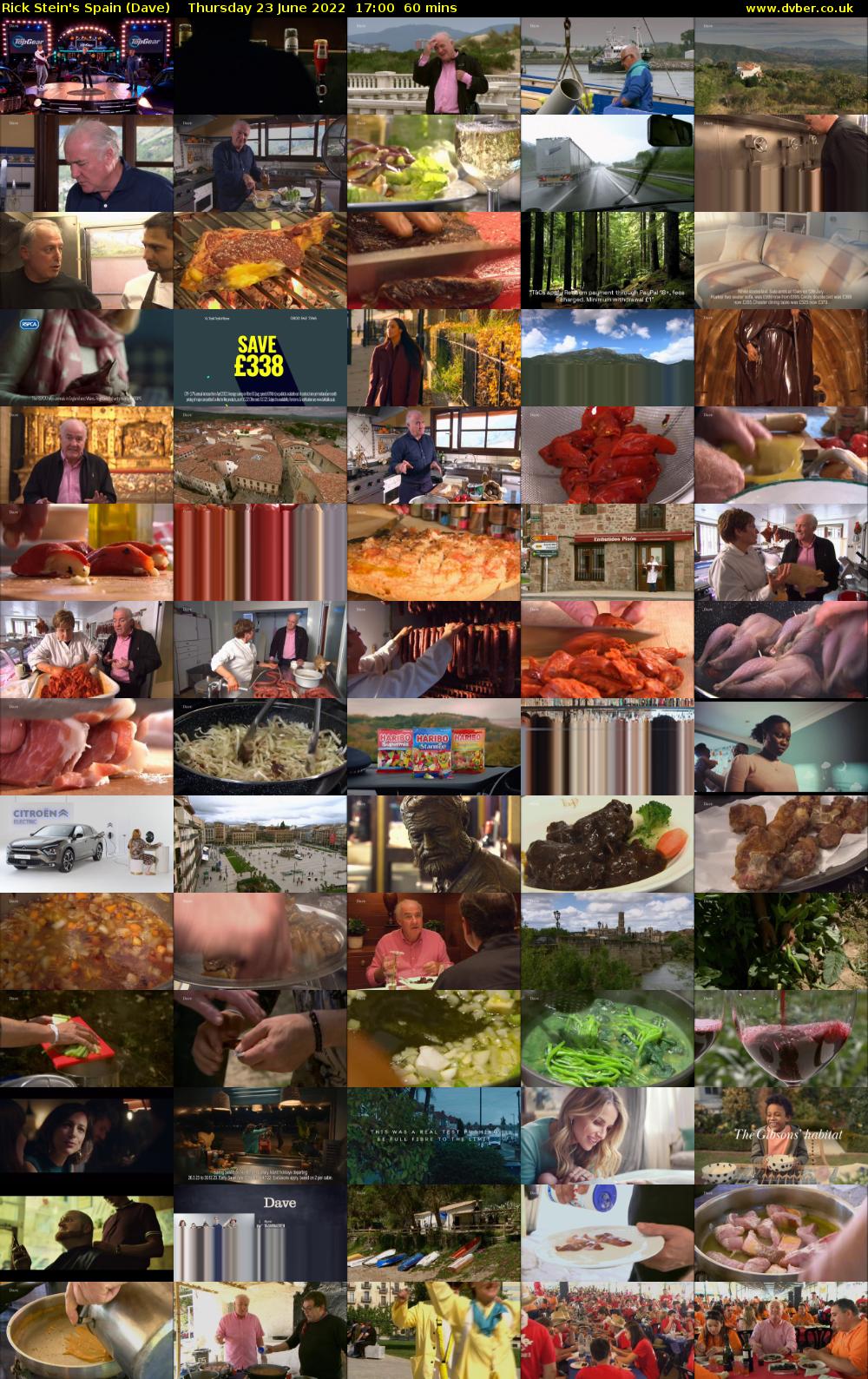 Rick Stein's Spain (Dave) Thursday 23 June 2022 17:00 - 18:00
