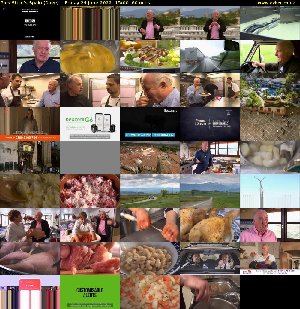 Rick Stein's Spain (Dave) Friday 24 June 2022 15:00 - 16:00