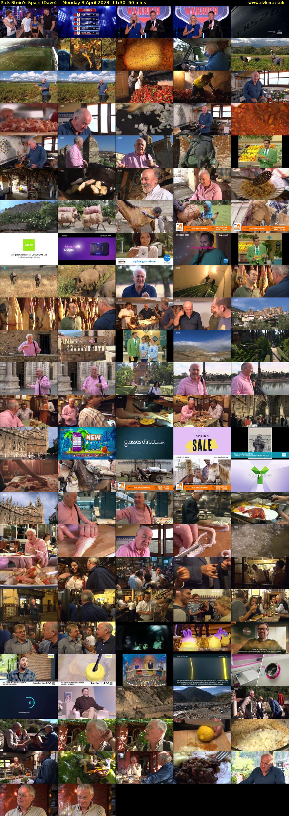 Rick Stein's Spain (Dave) Monday 3 April 2023 11:30 - 12:30