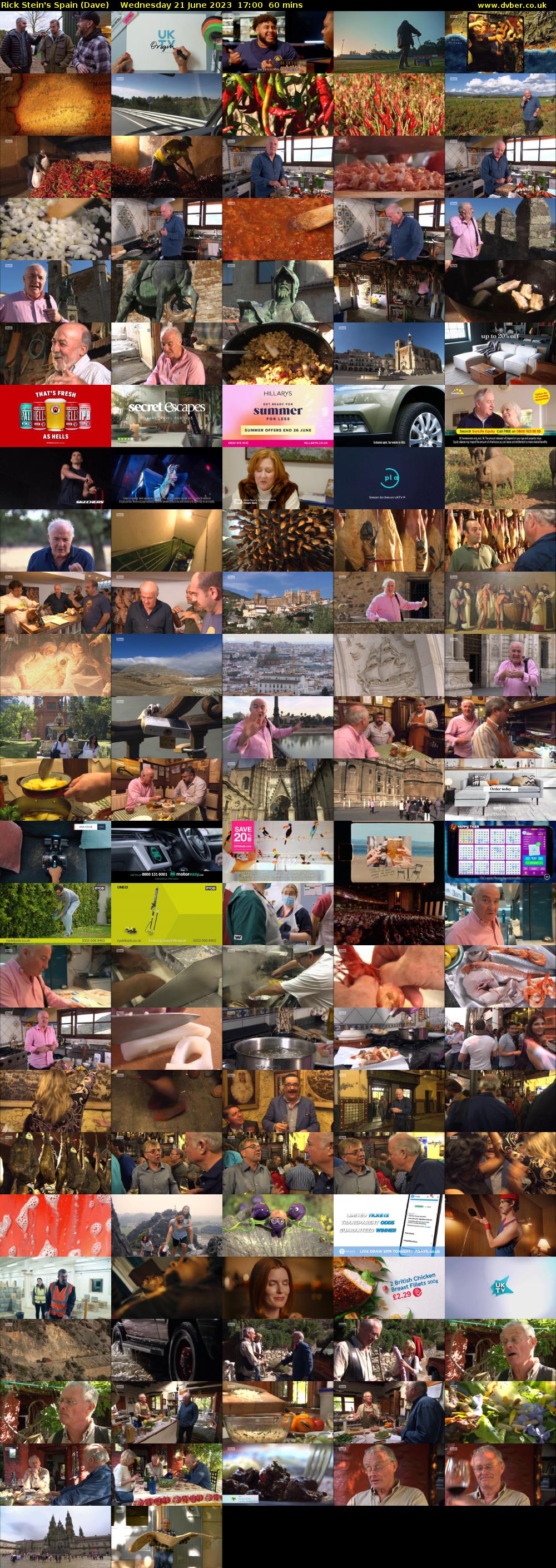 Rick Stein's Spain (Dave) Wednesday 21 June 2023 17:00 - 18:00