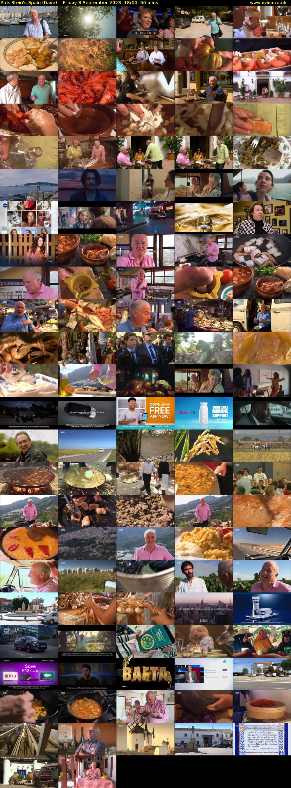 Rick Stein's Spain (Dave) Friday 8 September 2023 18:00 - 19:00