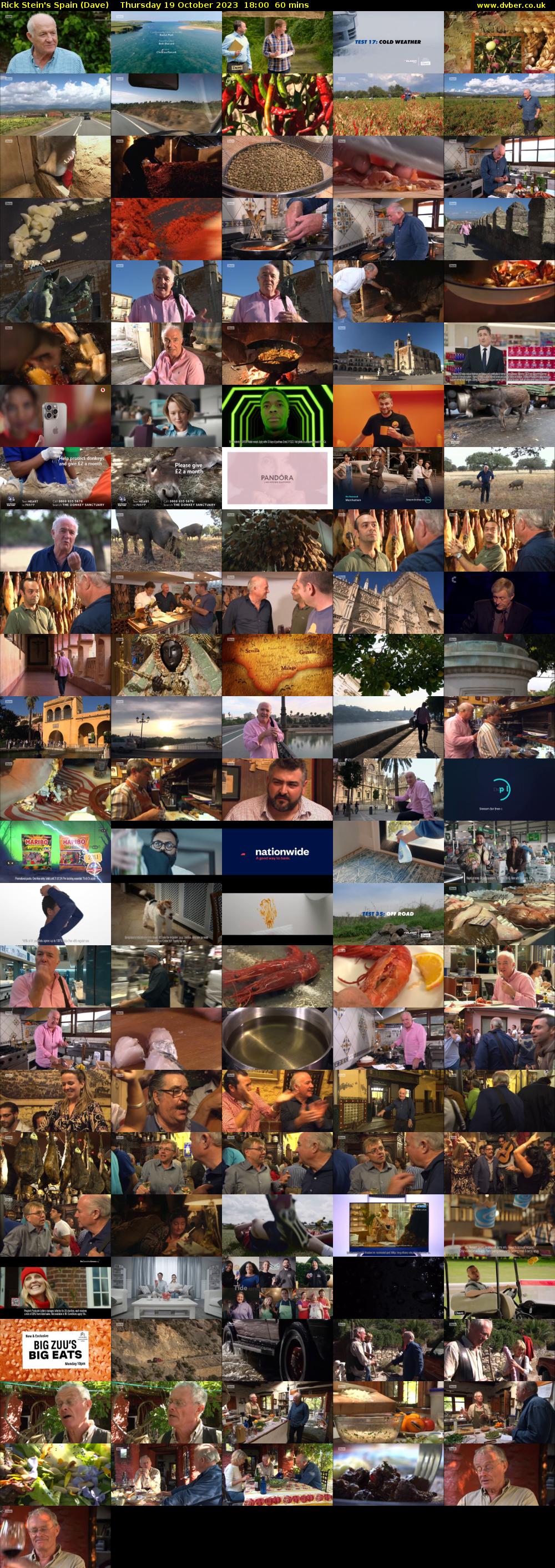 Rick Stein's Spain (Dave) Thursday 19 October 2023 18:00 - 19:00