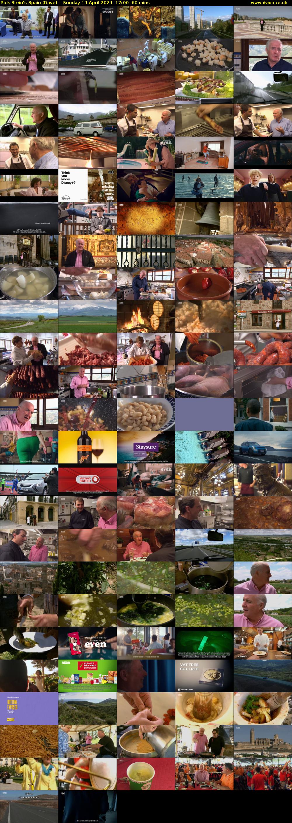 Rick Stein's Spain (Dave) Sunday 14 April 2024 17:00 - 18:00