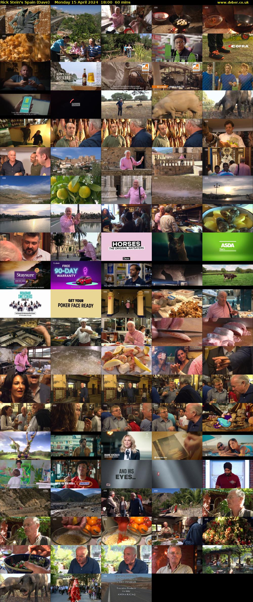 Rick Stein's Spain (Dave) Monday 15 April 2024 18:00 - 19:00