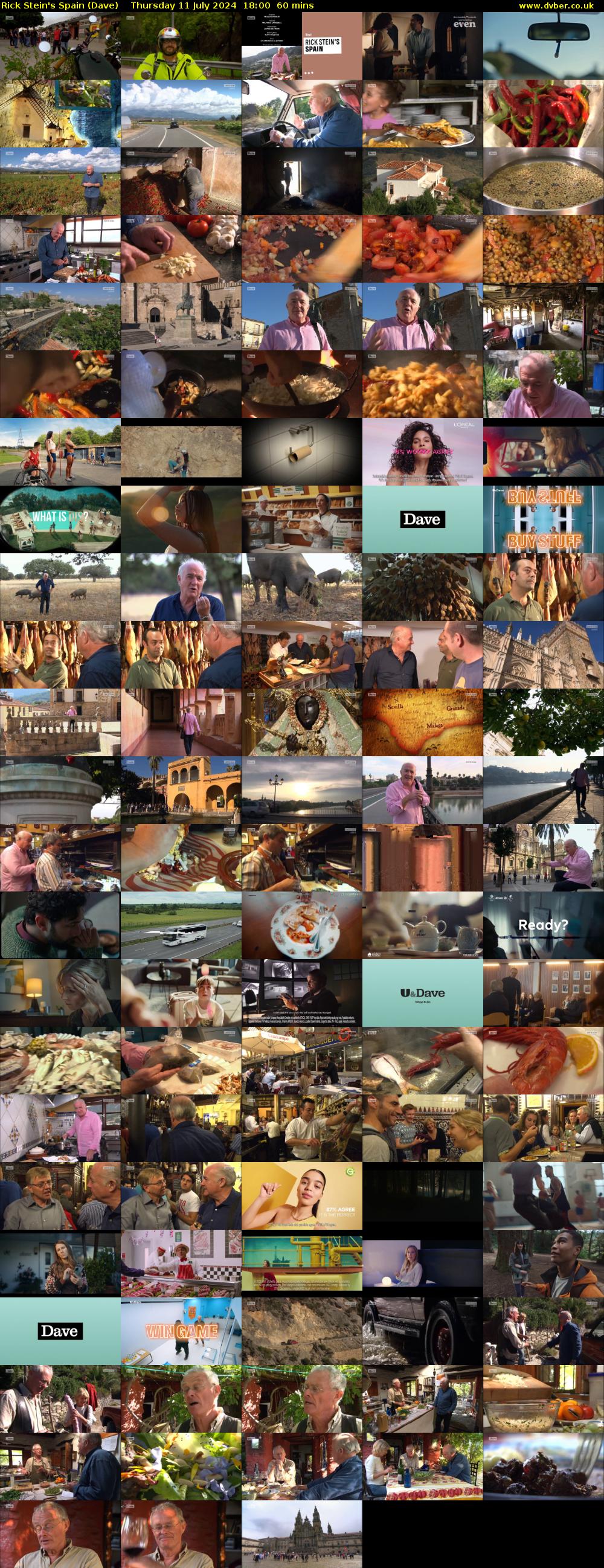 Rick Stein's Spain (Dave) Thursday 11 July 2024 18:00 - 19:00