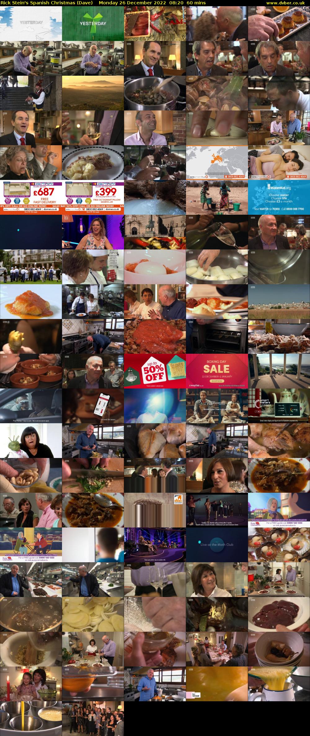 Rick Stein's Spanish Christmas (Dave) Monday 26 December 2022 08:20 - 09:20