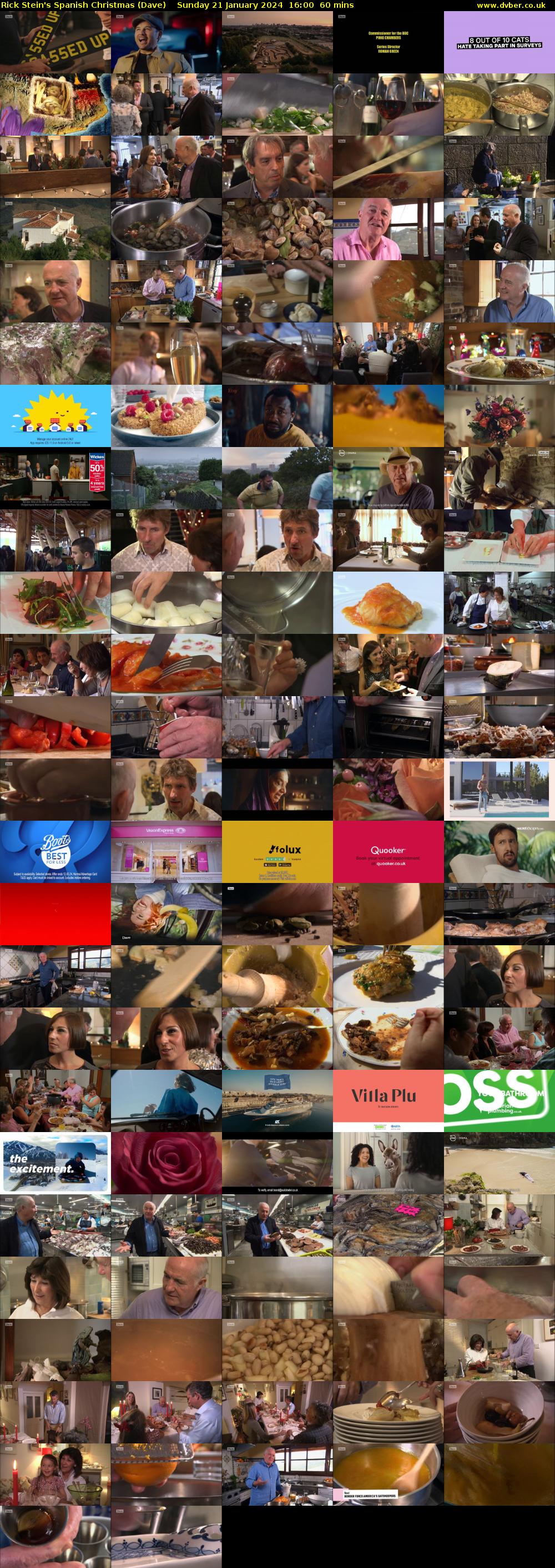 Rick Stein's Spanish Christmas (Dave) Sunday 21 January 2024 16:00 - 17:00