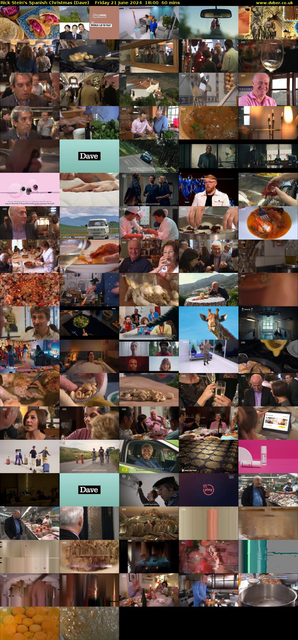 Rick Stein's Spanish Christmas (Dave) Friday 21 June 2024 18:00 - 19:00