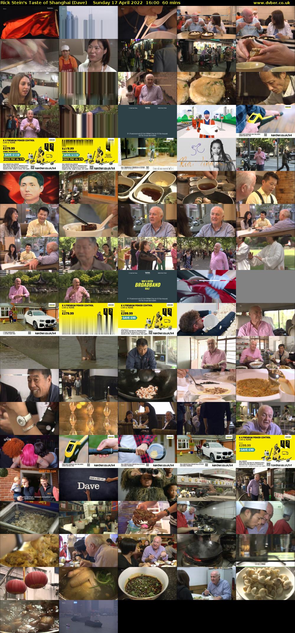 Rick Stein's Taste of Shanghai (Dave) Sunday 17 April 2022 16:00 - 17:00