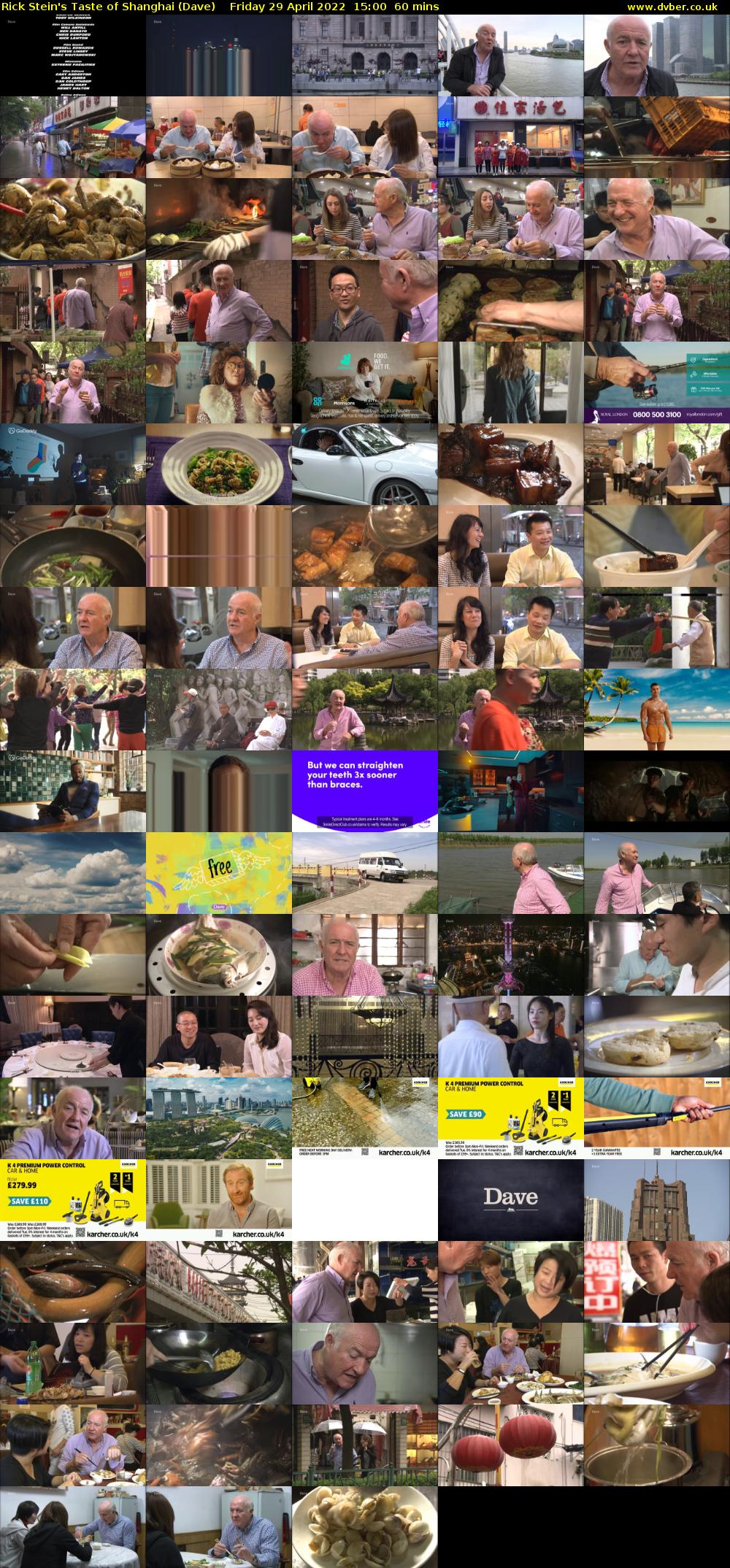 Rick Stein's Taste of Shanghai (Dave) Friday 29 April 2022 15:00 - 16:00