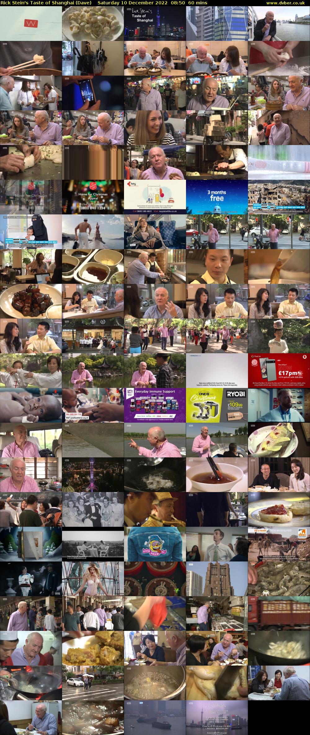 Rick Stein's Taste of Shanghai (Dave) Saturday 10 December 2022 08:50 - 09:50