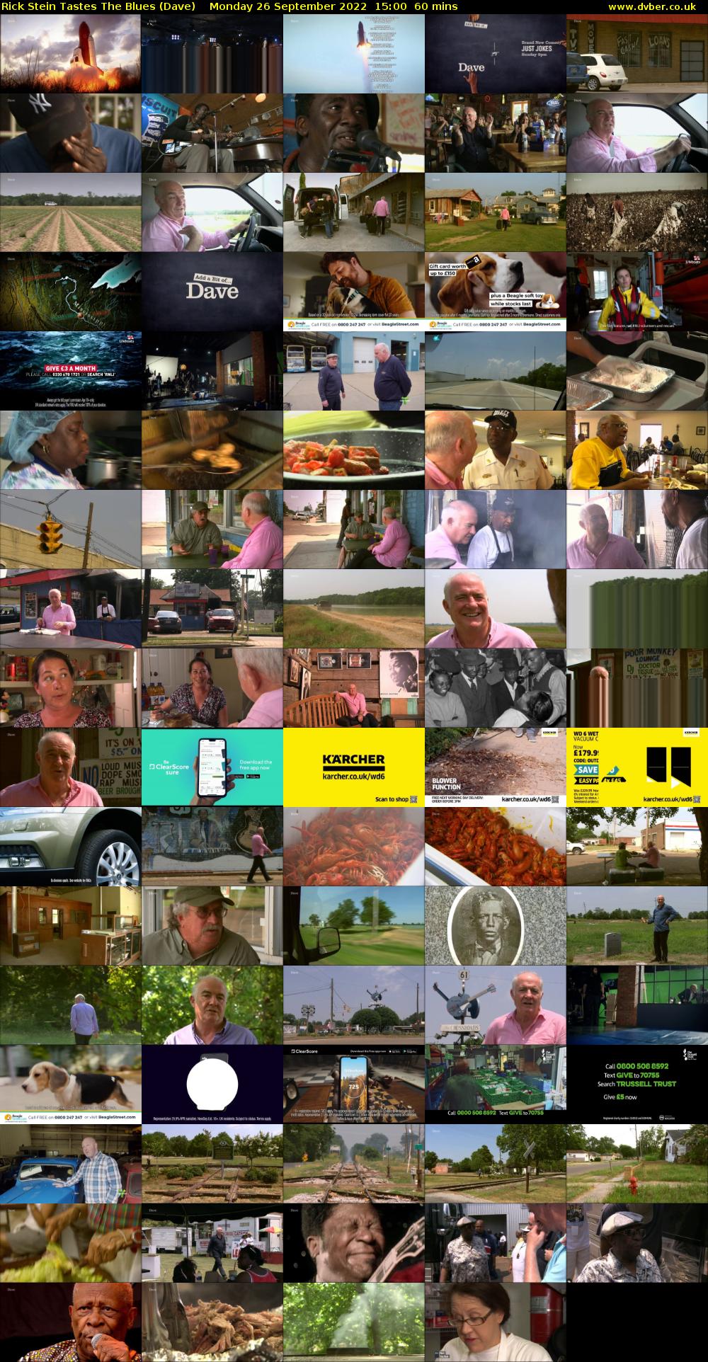 Rick Stein Tastes The Blues (Dave) Monday 26 September 2022 15:00 - 16:00