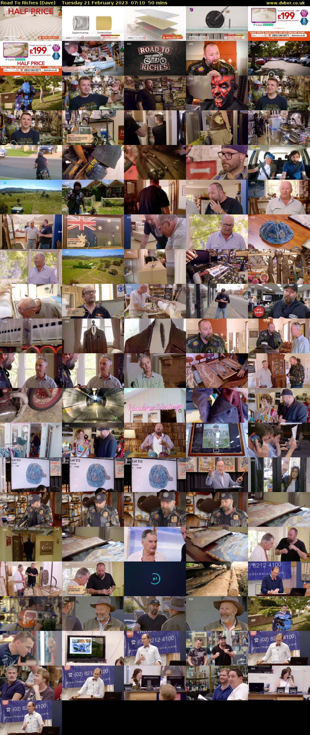 Road To Riches (Dave) Tuesday 21 February 2023 07:10 - 08:00