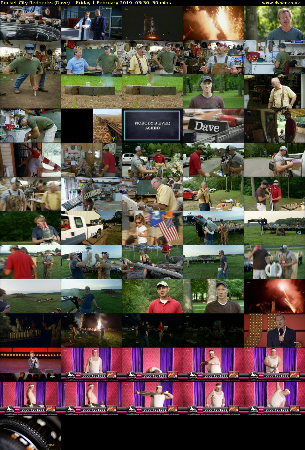 Rocket City Rednecks (Dave) Friday 1 February 2019 03:30 - 04:00