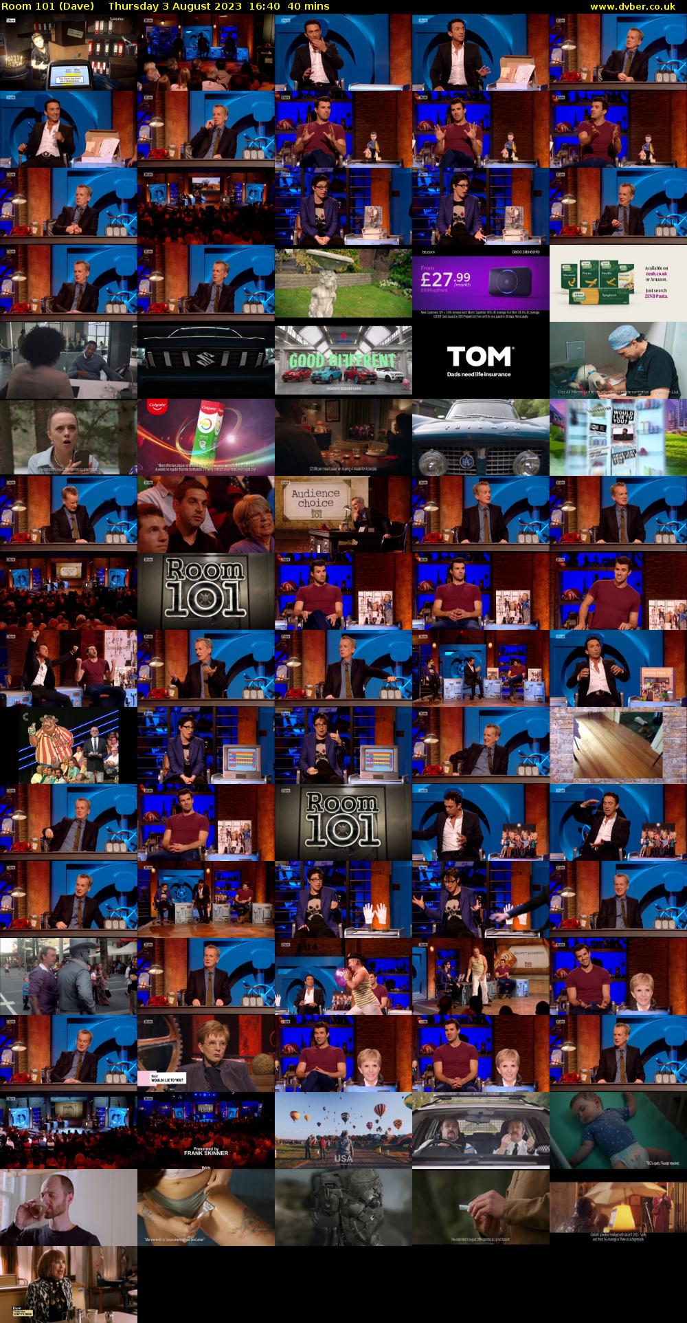 Room 101 (Dave) Thursday 3 August 2023 16:40 - 17:20