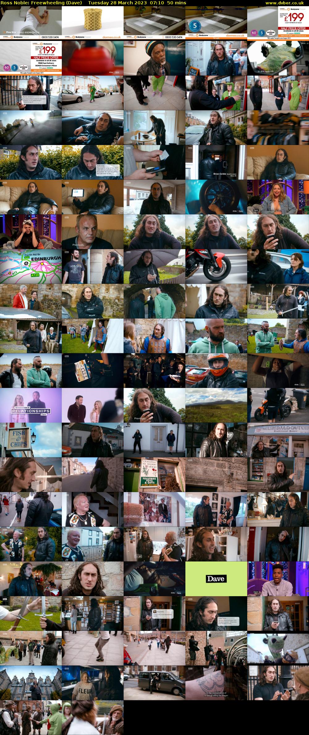 Ross Noble: Freewheeling (Dave) Tuesday 28 March 2023 07:10 - 08:00
