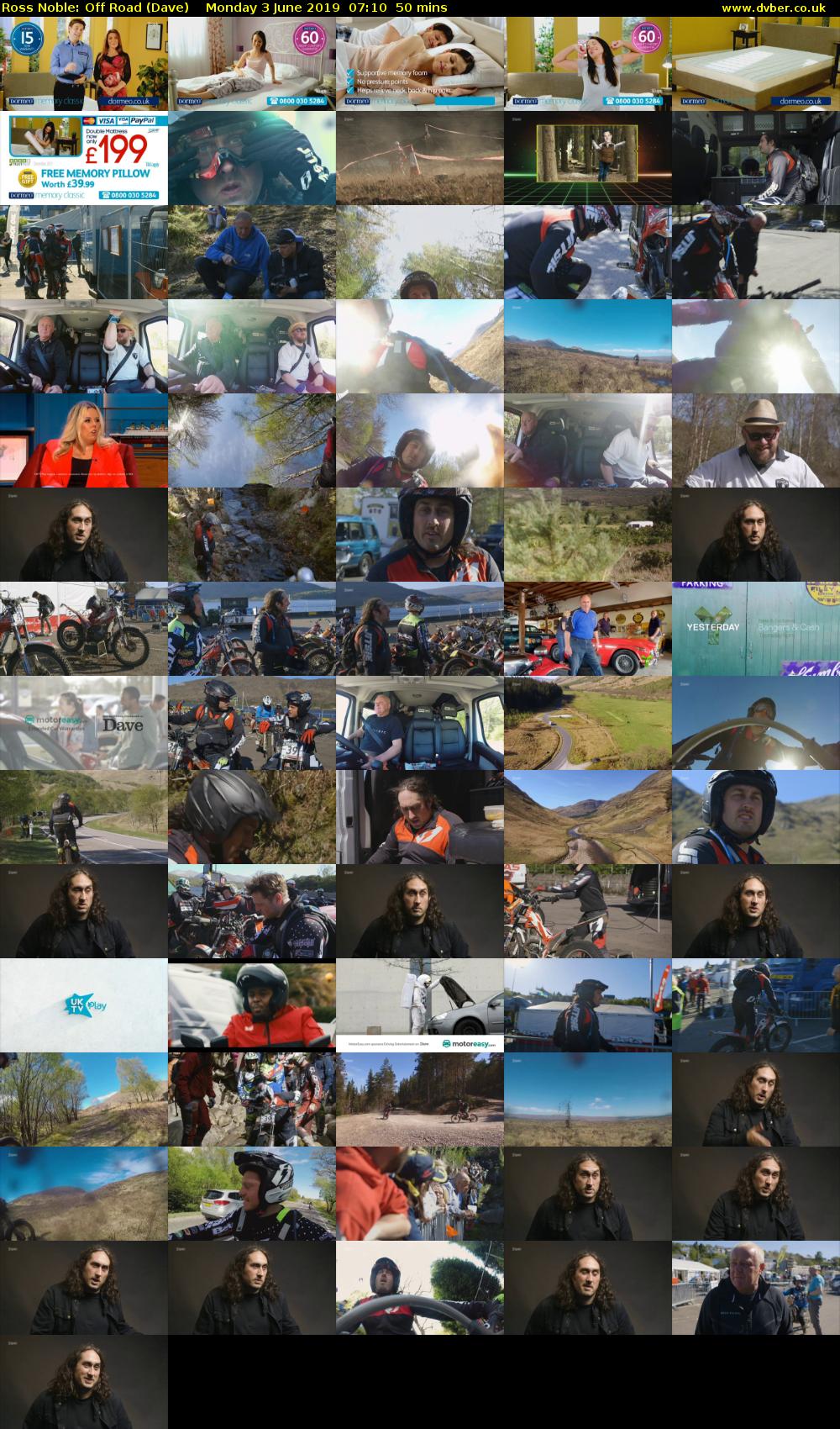 Ross Noble: Off Road (Dave) Monday 3 June 2019 07:10 - 08:00