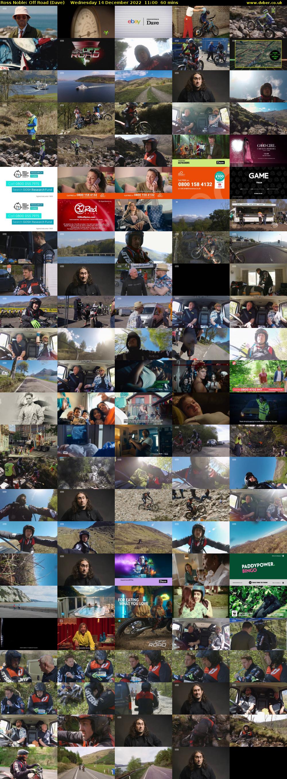 Ross Noble: Off Road (Dave) Wednesday 14 December 2022 11:00 - 12:00